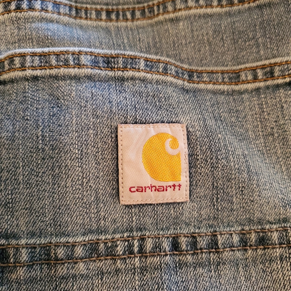 Mens Carhartt relaxed fit 34x34 jeans. In good condition - Picture 4 of 5